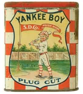 1930 Yankee Boy Tobacco Tin